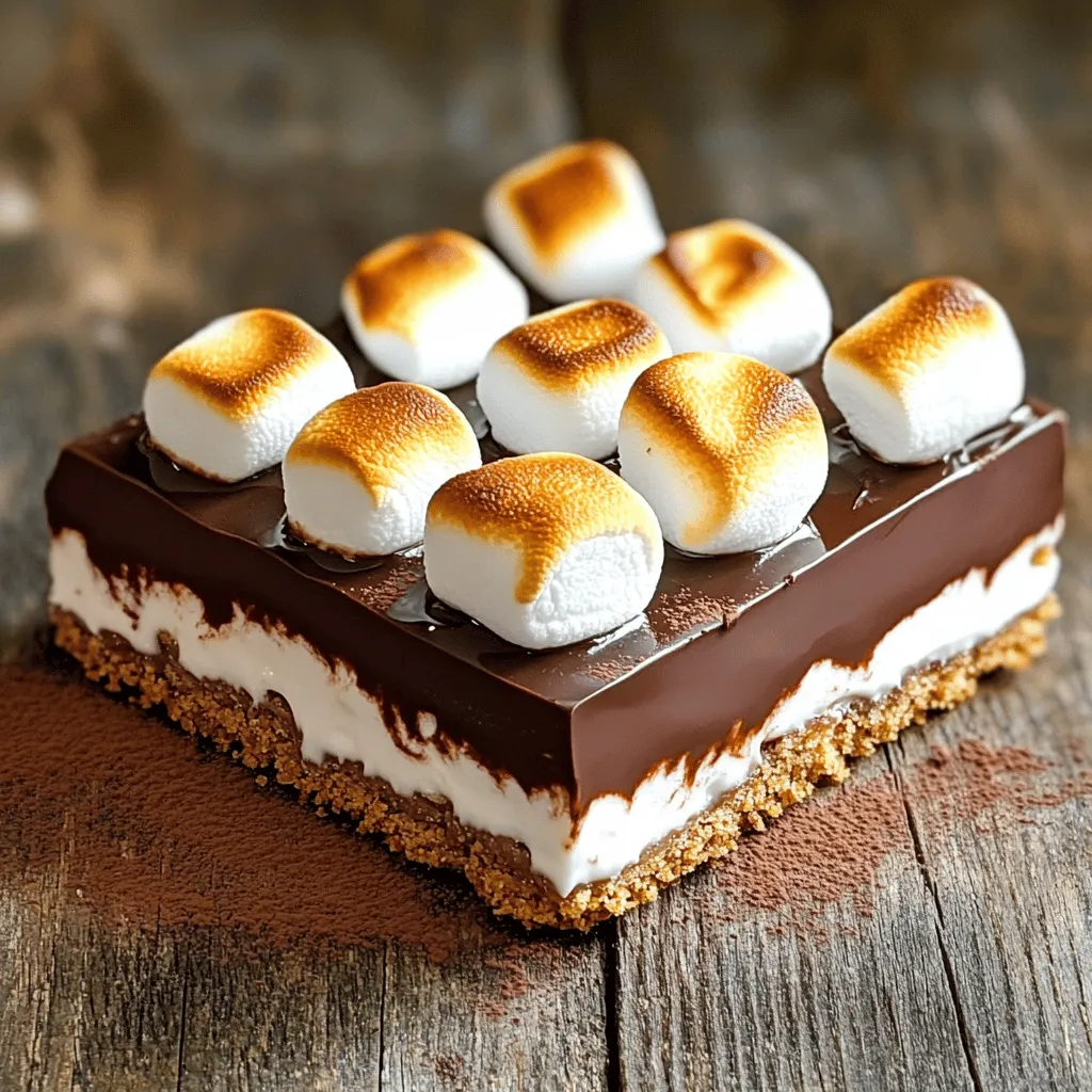 No-Bake S’mores Bars Irresistible Sweet Treat Recipe