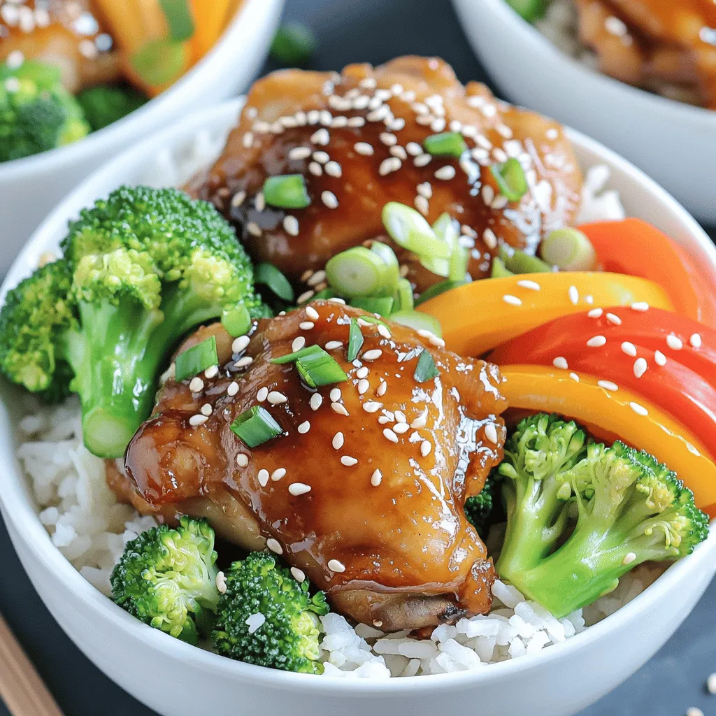 Easy Teriyaki Chicken Bowls Tasty and Quick Recipe