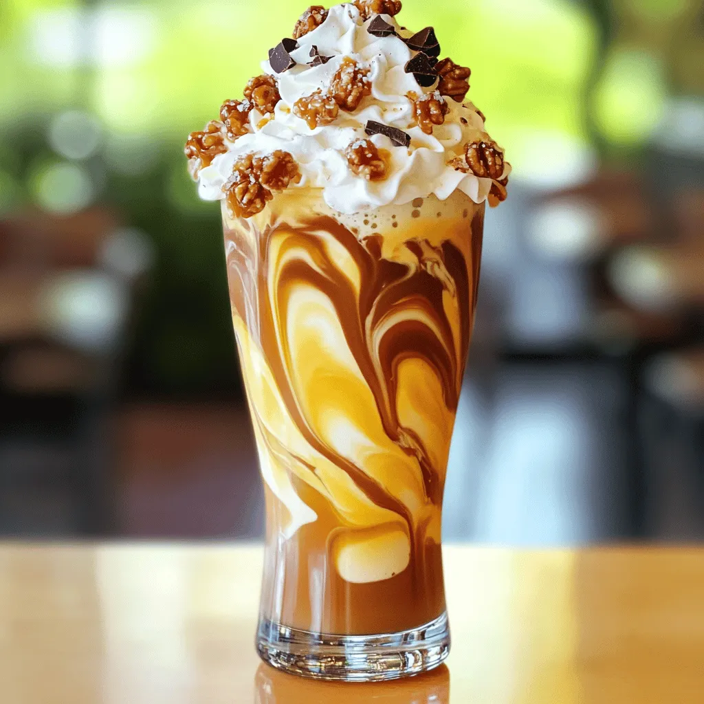 Salted Caramel Praline Shake Rich and Creamy Delight