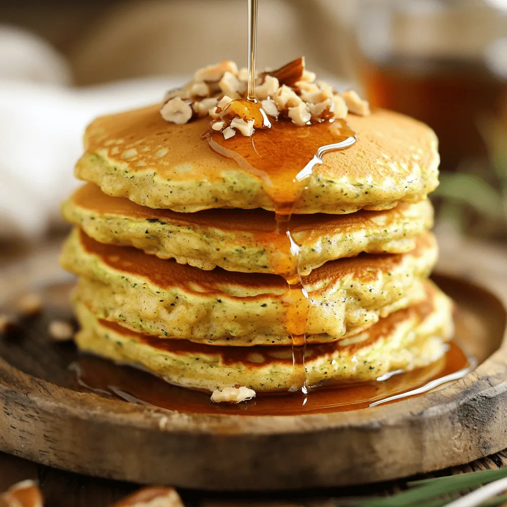 Zucchini Bread Pancakes Flavorful Morning Delight