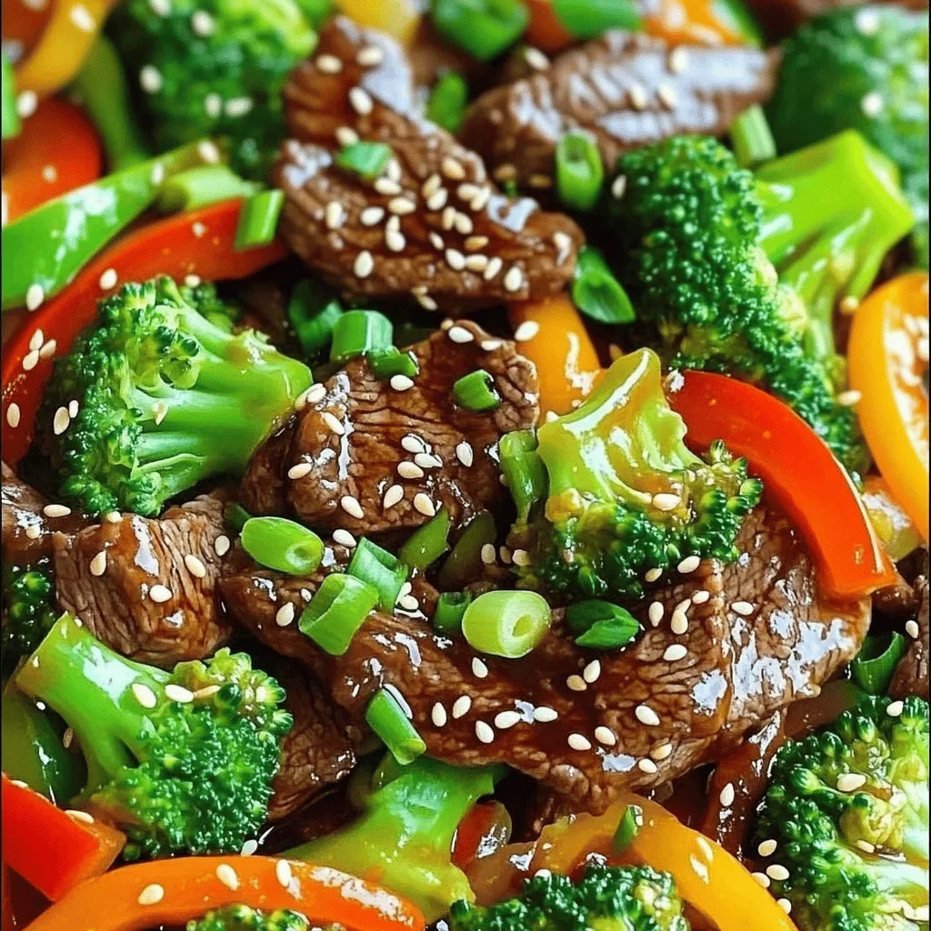 Beef and Broccoli Stir Fry Quick and Easy Recipe