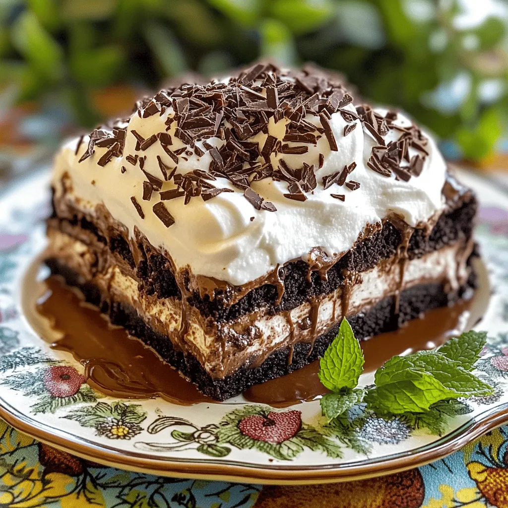 Chocolate Lasagna Tempting No-Bake Dessert Recipe