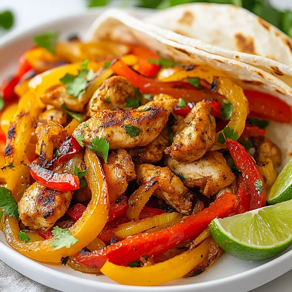 Sheet Pan Chicken Fajitas Quick and Flavorful Meal