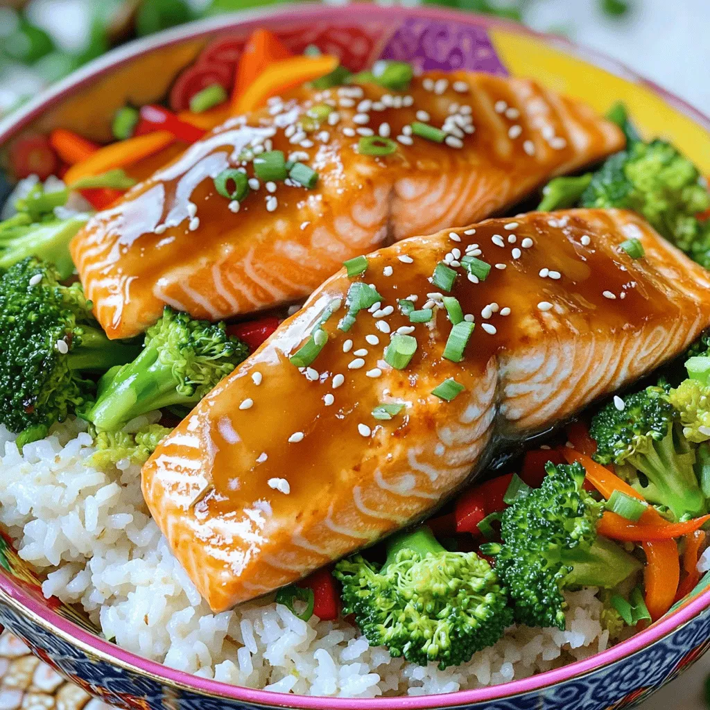Savory Teriyaki Salmon Bowls Easy and Flavorful Meal