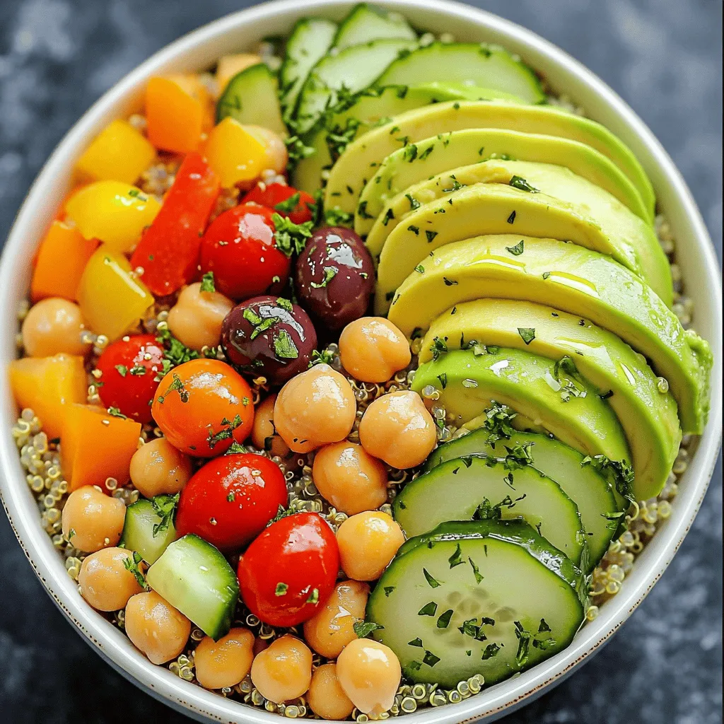 Mediterranean Quinoa Bowl Simple and Flavorful Meal