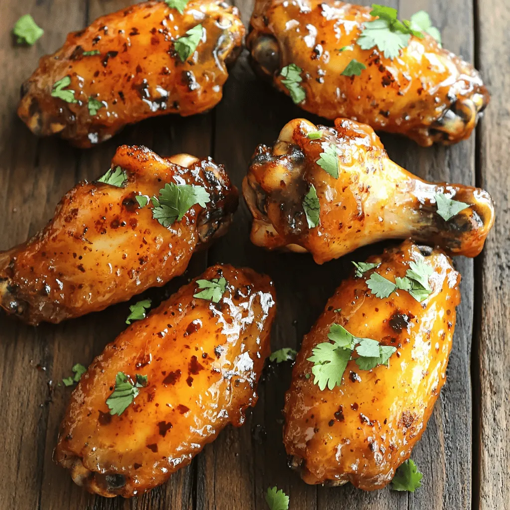 Air Fryer Honey Chipotle Chicken Wings Delight