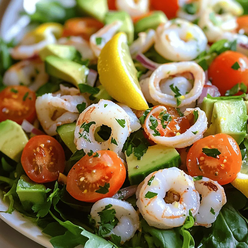 Savory Seafood Salad Fresh and Flavorful Recipe