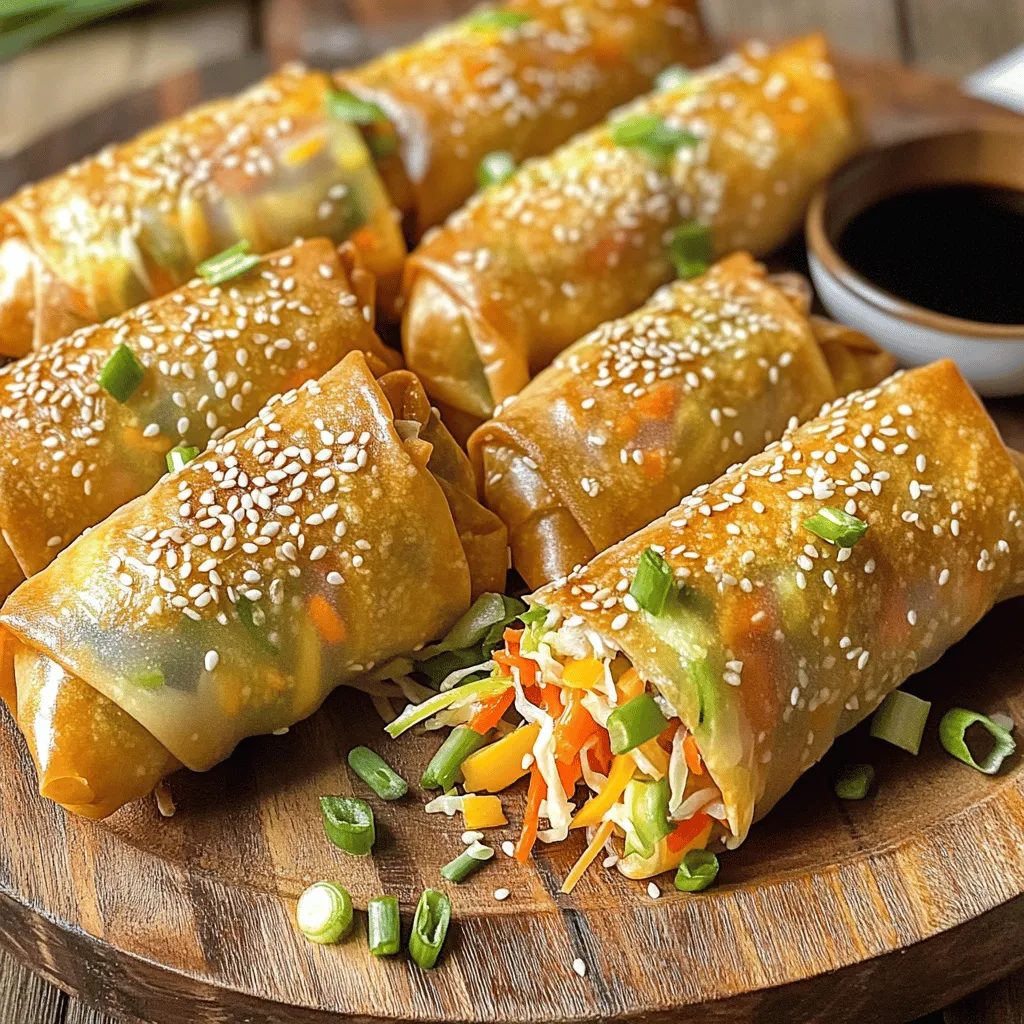 Air Fryer Veggie Spring Rolls Crunchy and Tasty Snack
