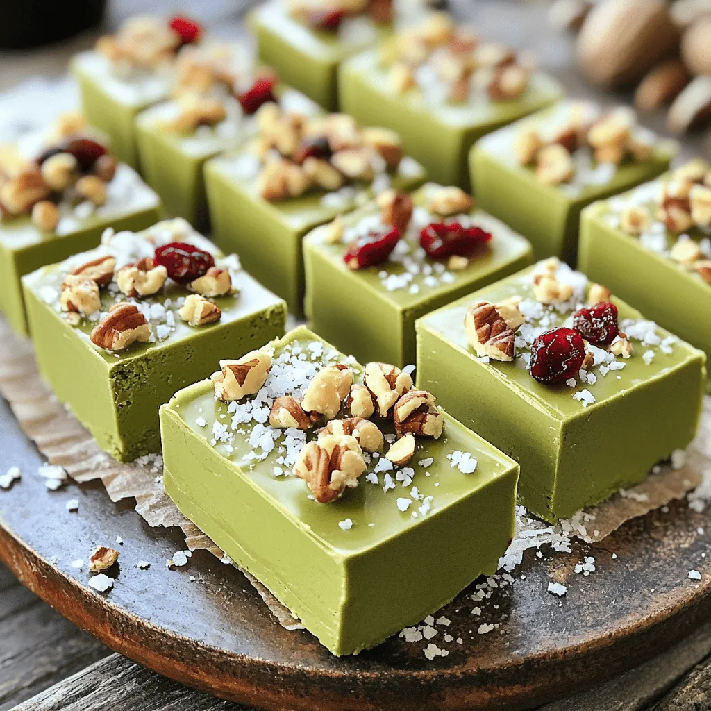 No Bake Matcha White Chocolate Bars Easy to Make