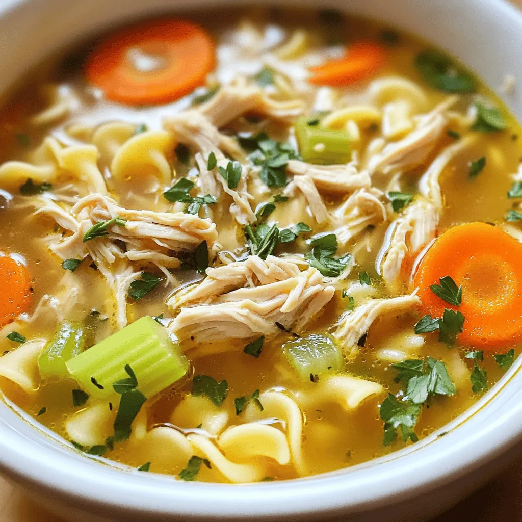 Slow Cooker Chicken Noodle Soup Simple Comfort Meal