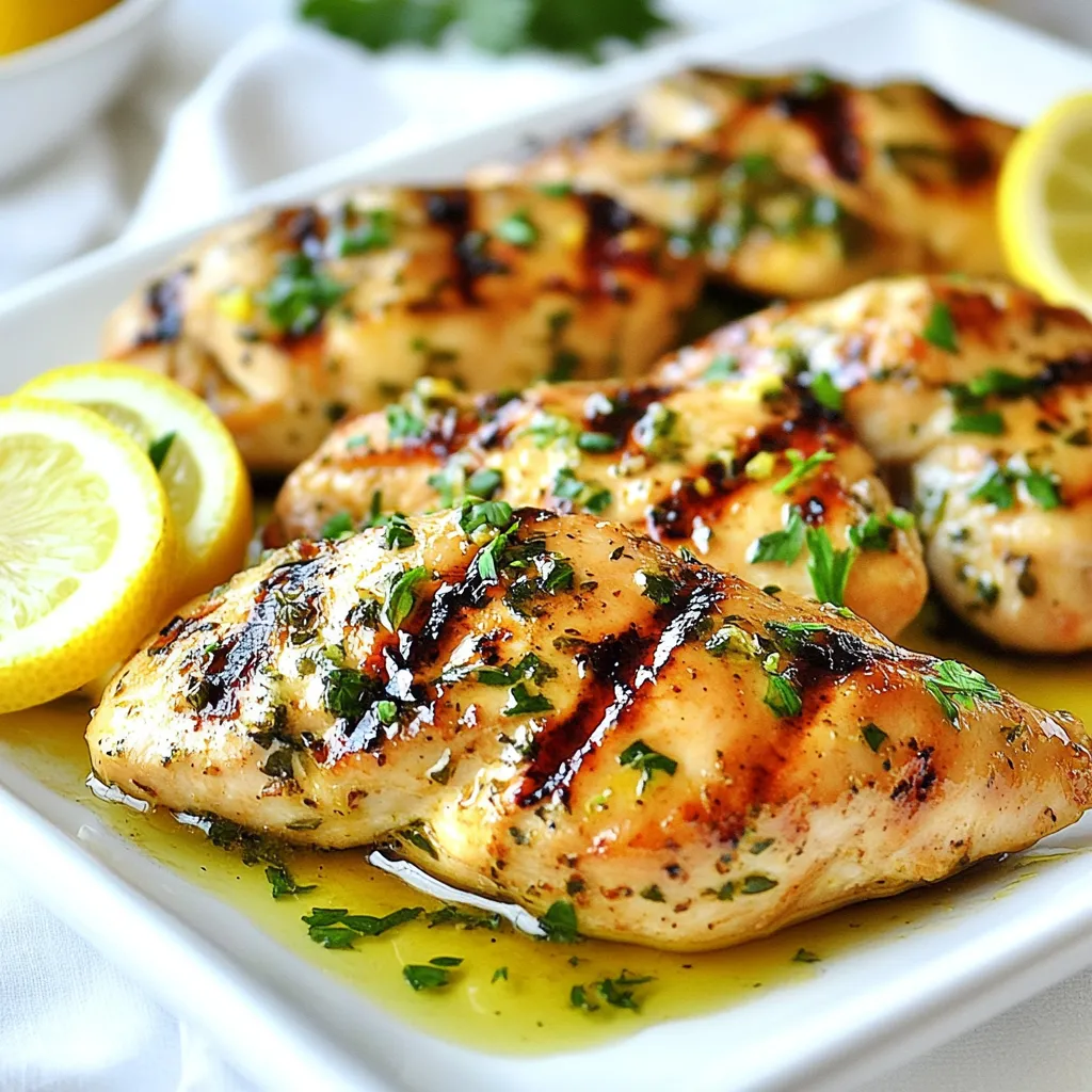 Greek Lemon Chicken Flavorful Grilled Delight Recipe