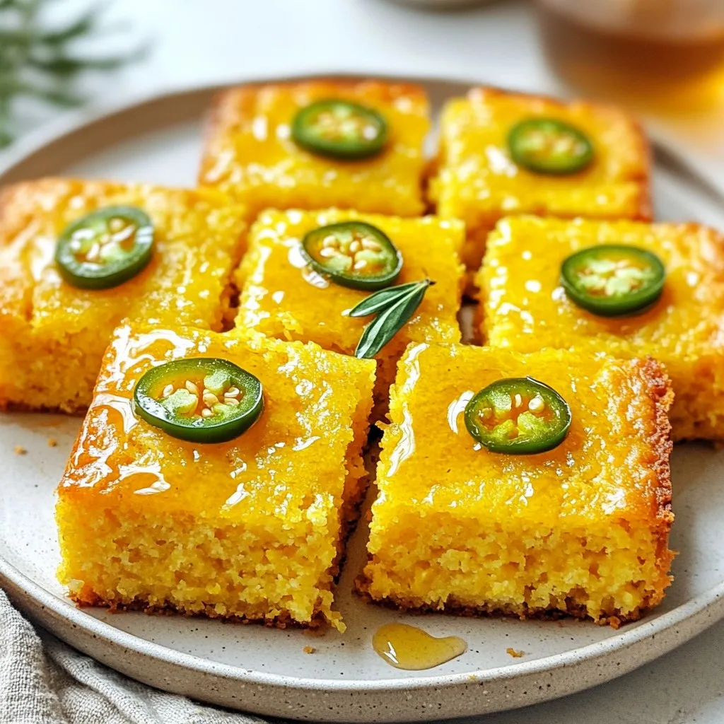 Jalapeño Cheddar Cornbread Flavorful and Easy Recipe