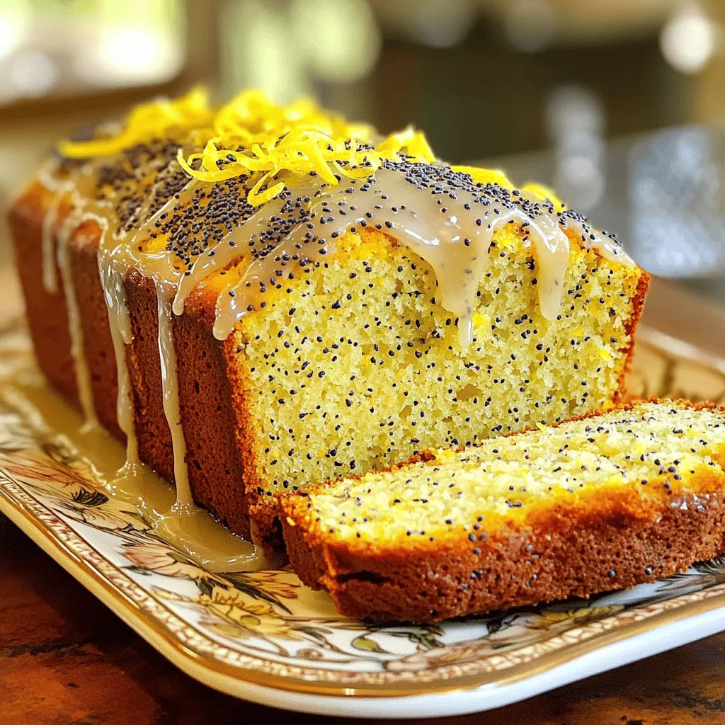 Lemon Poppy Seed Yogurt Loaf Delightful and Easy Recipe