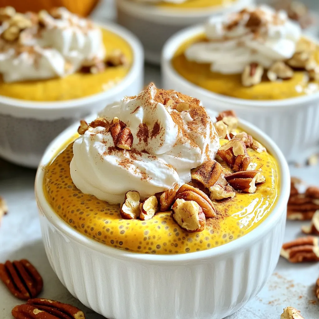 Pumpkin Pie Overnight Chia Pudding Healthy Delight