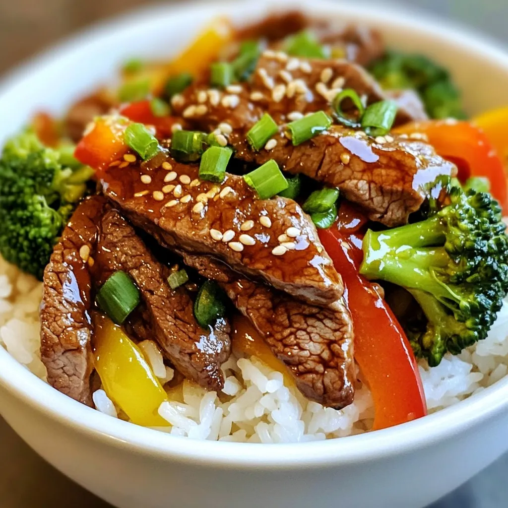 Teriyaki Beef Stir Fry Flavorful Quick Meal Recipe