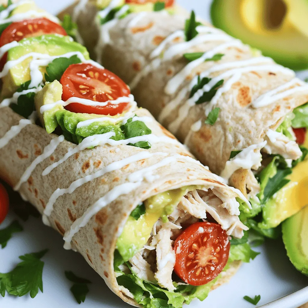 Chicken Caesar Wraps Delicious and Simple Meal Idea