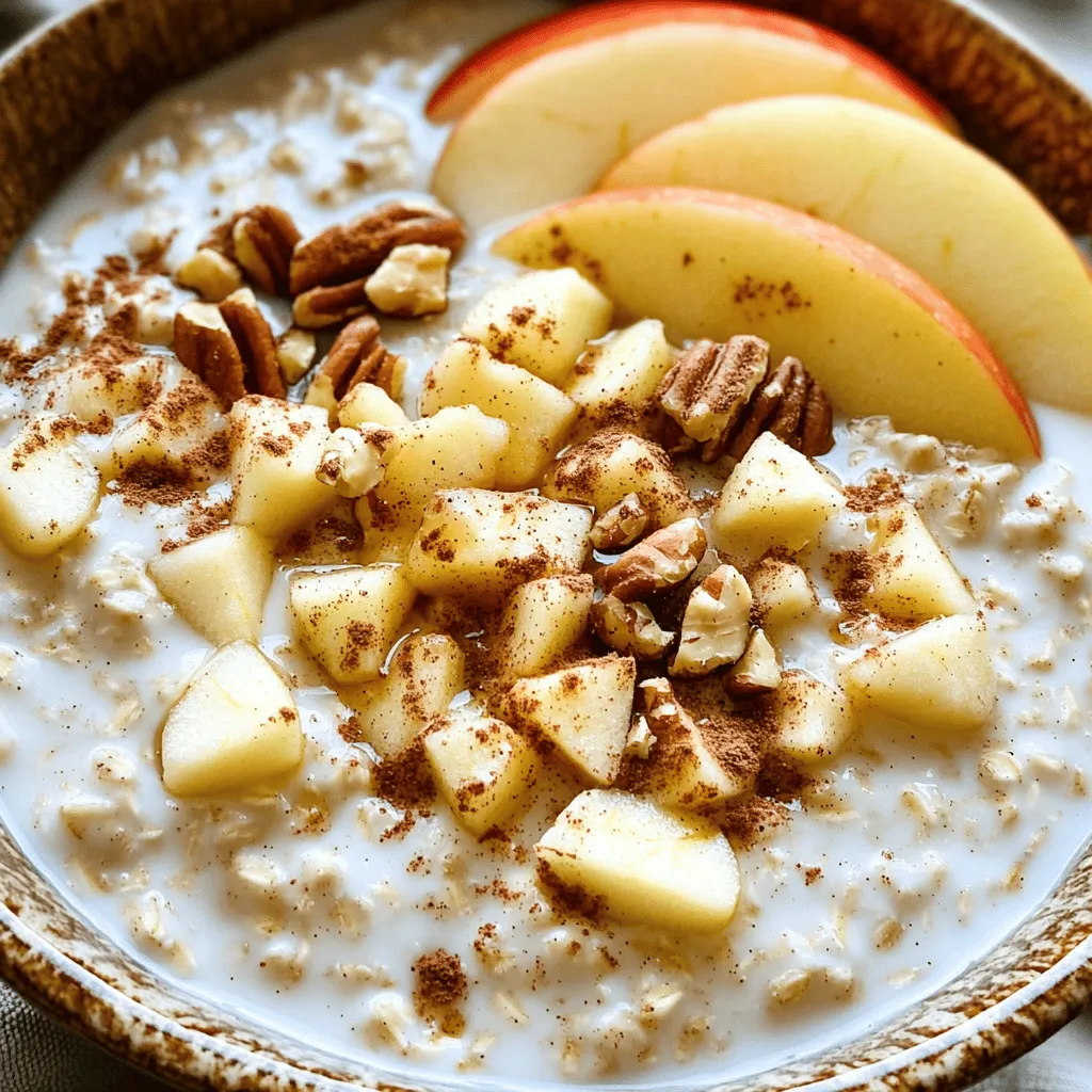 Apple Cinnamon Overnight Oats Simple and Tasty Meal