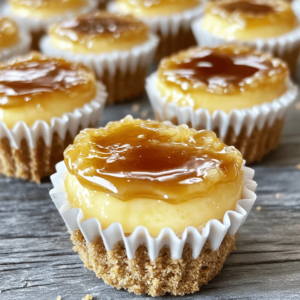 Irresistible Mini Crème Brûlée Cheesecakes Recipe