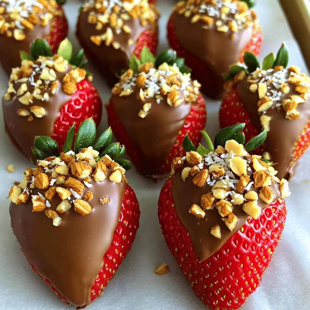 Chocolate Dipped Strawberries Simple and Tasty Treat