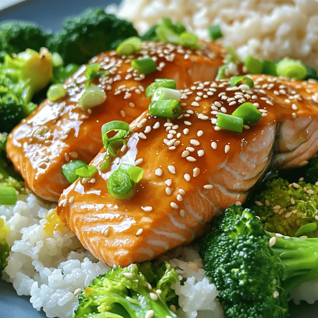 Teriyaki Salmon and Broccoli Simple Flavor Fusion