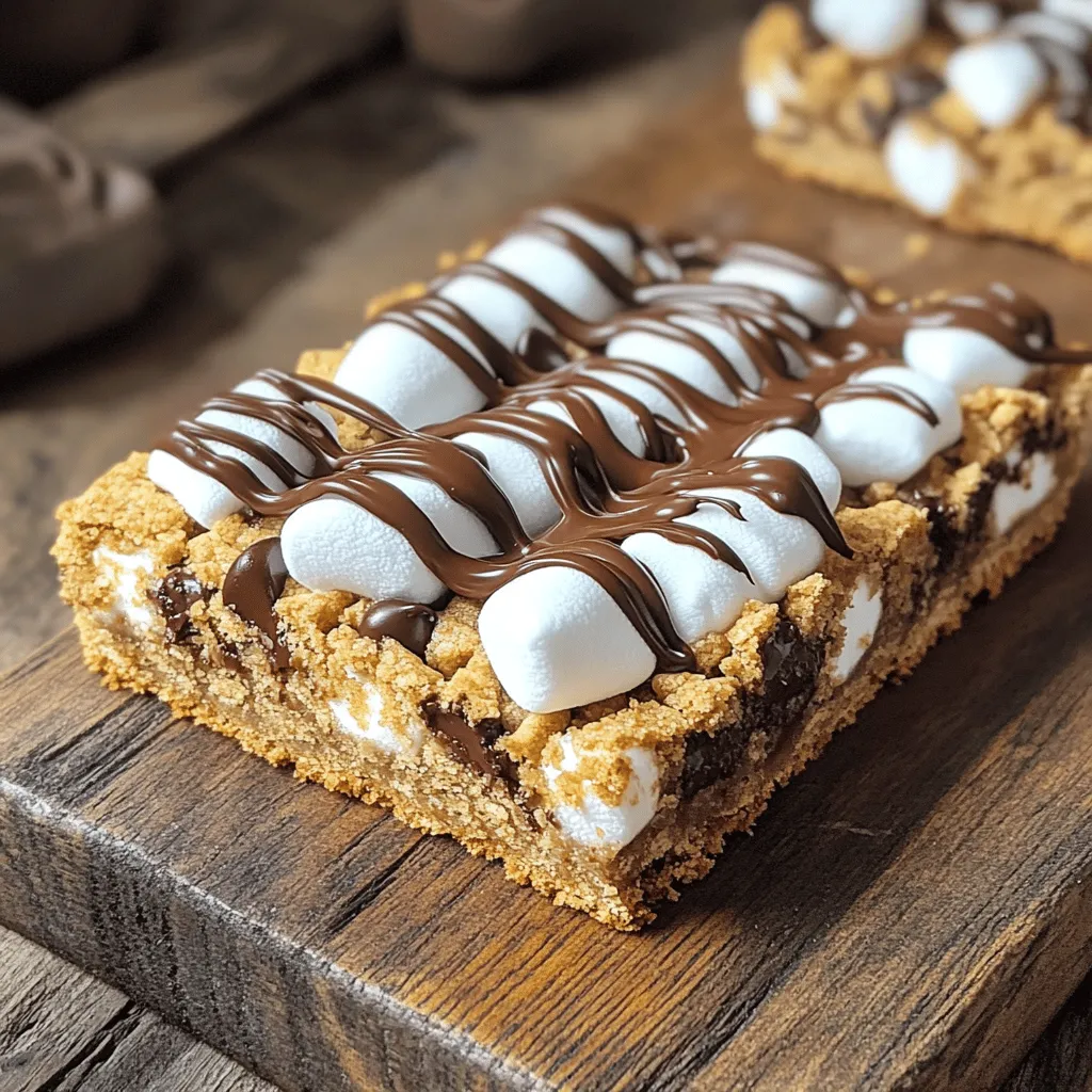 S’mores Cookie Bars Delightful and Easy Treat Recipe