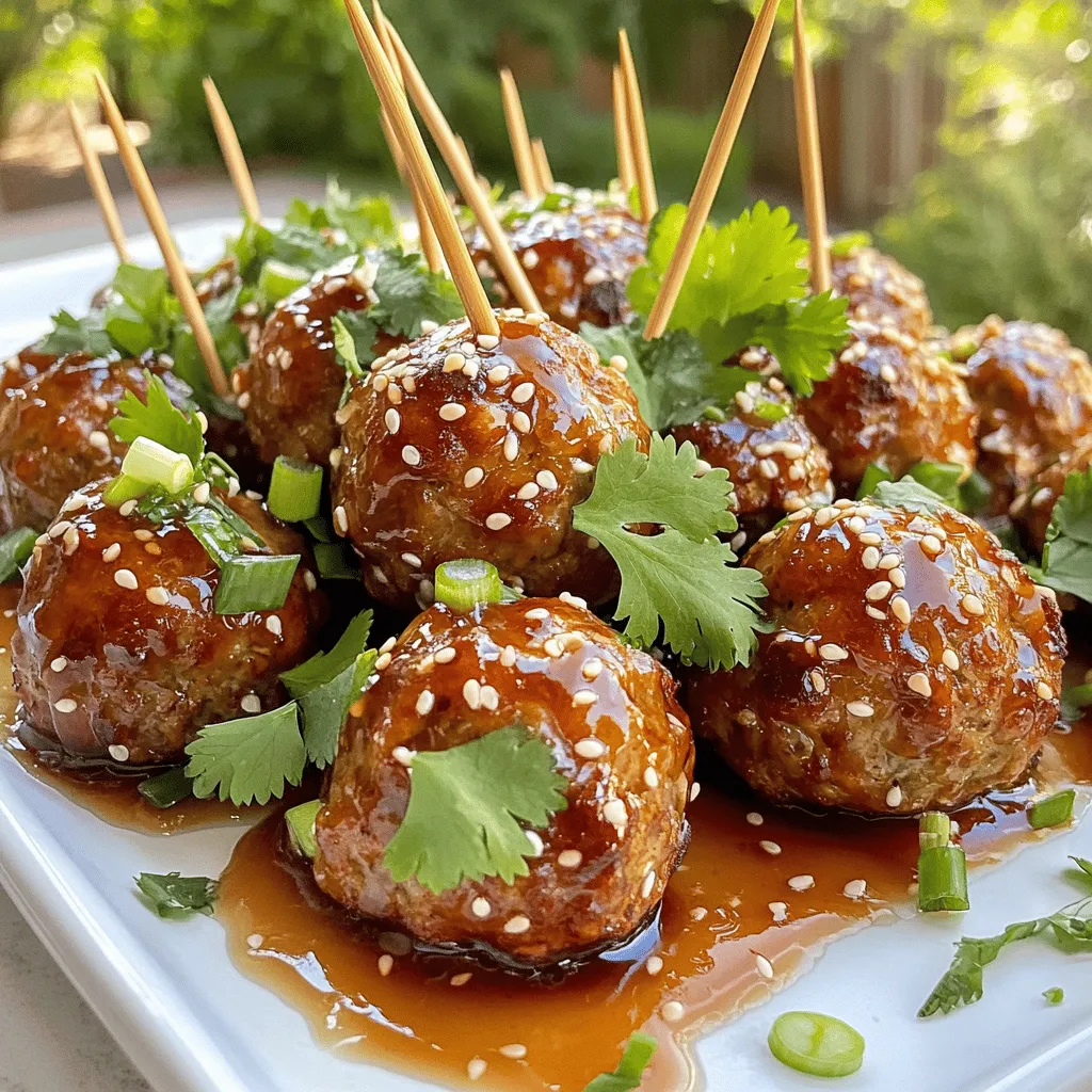 Spicy Honey Garlic Meatballs Savory and Simple Dish