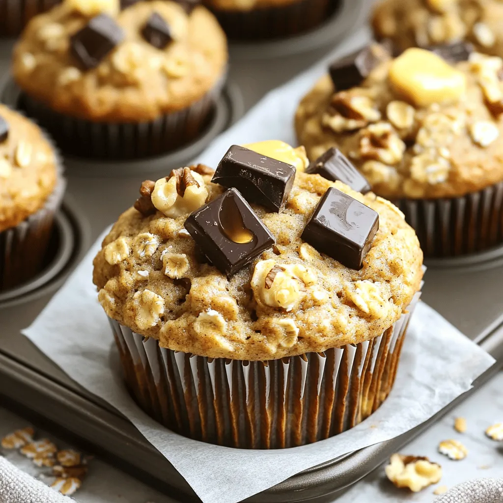 Savory Banana Oatmeal Muffins Tasty and Healthy Treat
