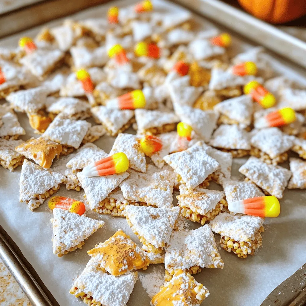 Pumpkin Spice Puppy Chow Tasty Fall Treat Recipe