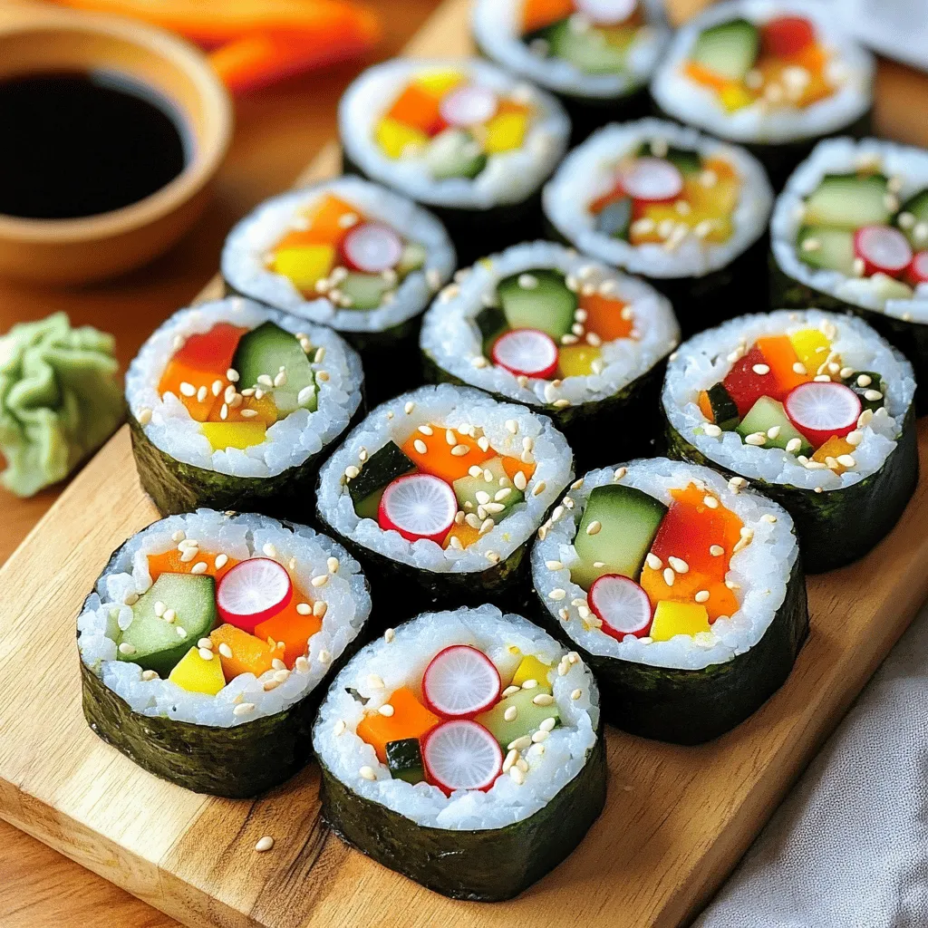 Veggie Sushi Rolls Flavorful and Easy Recipe Guide