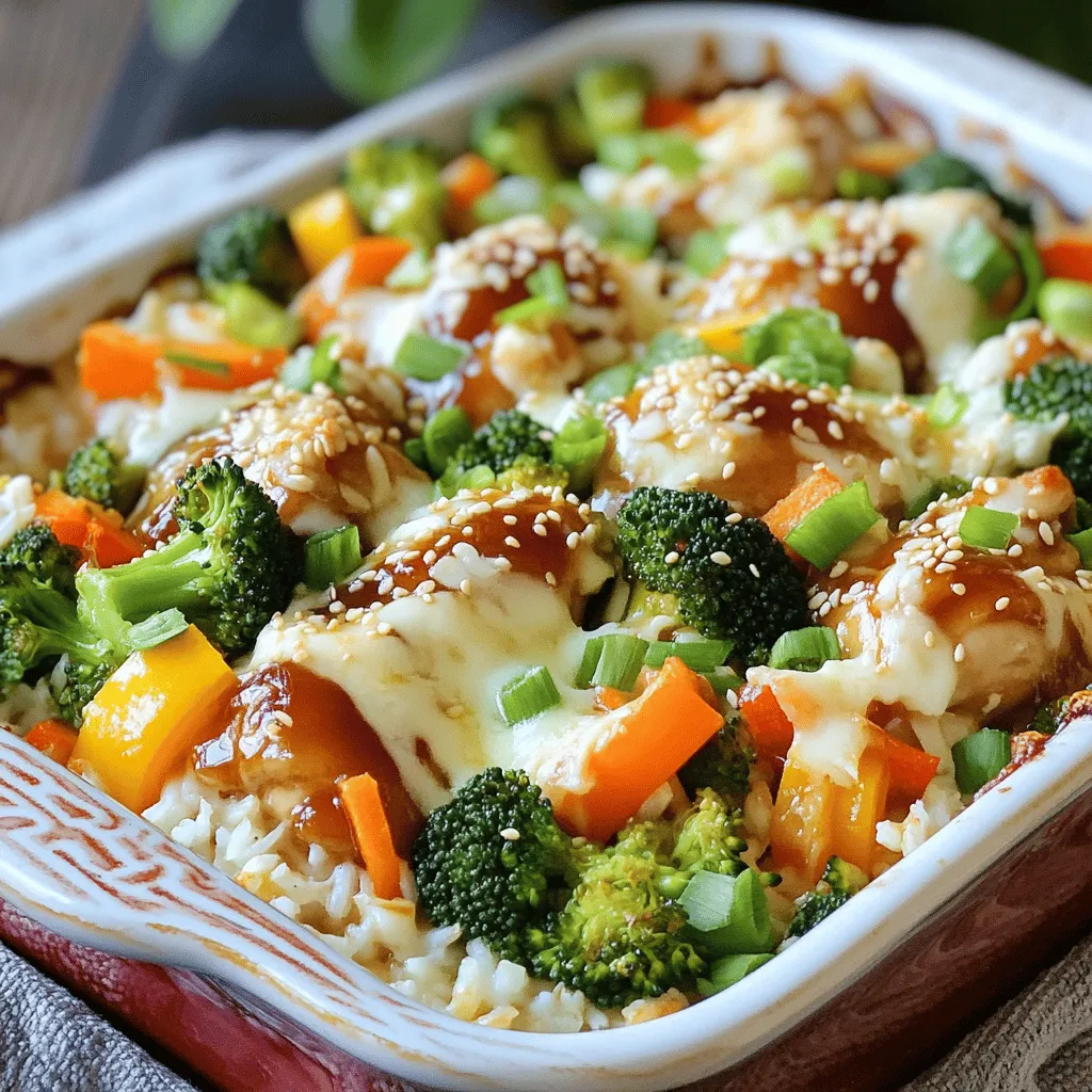 Teriyaki Chicken Casserole Flavorful Comfort Dish