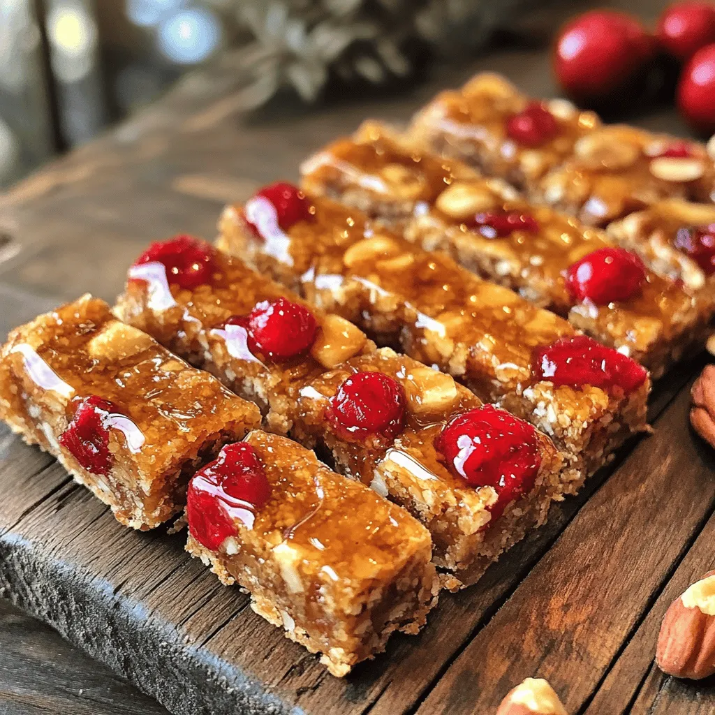 Cherry Nut Energy Bars Simple and Nutritious Recipe