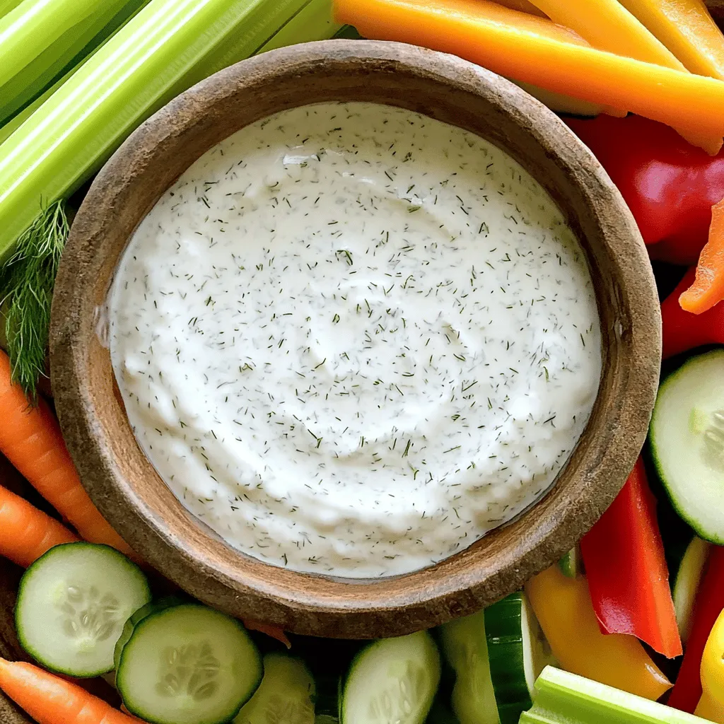 Greek Yogurt Ranch Dip Simple and Tasty Treat