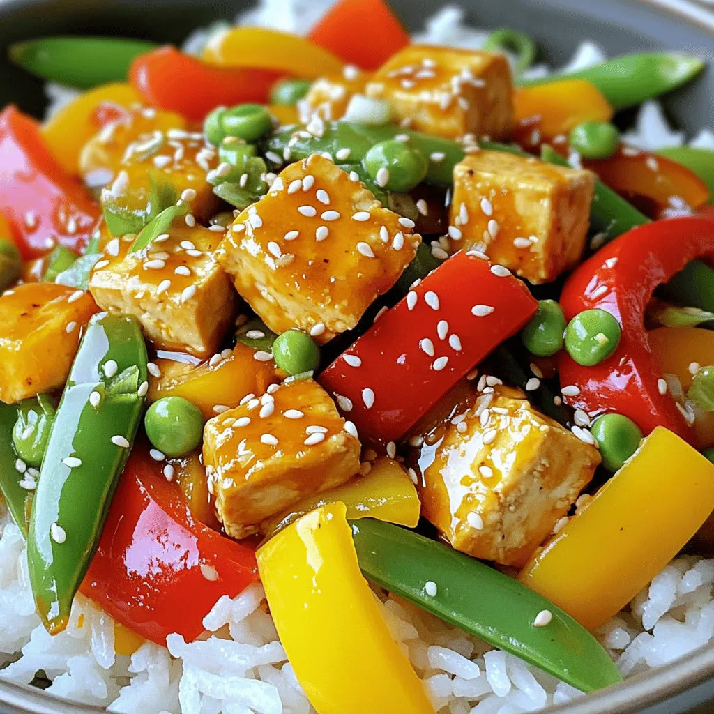 Sweet Chili Tofu Stir Fry Simple and Flavorful Meal
