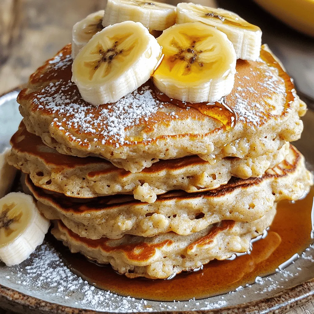 Banana Oatmeal Pancakes Simple and Tasty Recipe
