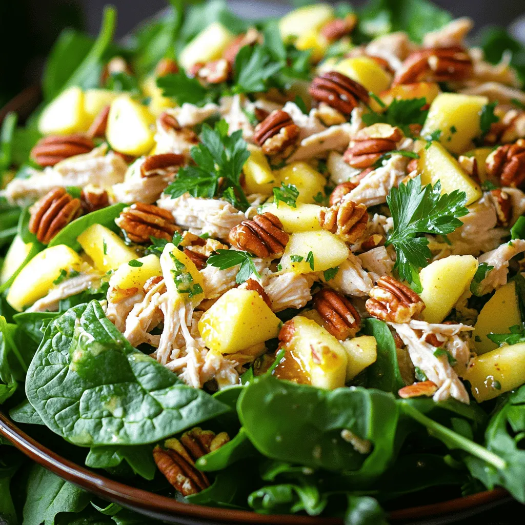 Apple Pecan Chicken Salad Fresh and Tasty Recipe