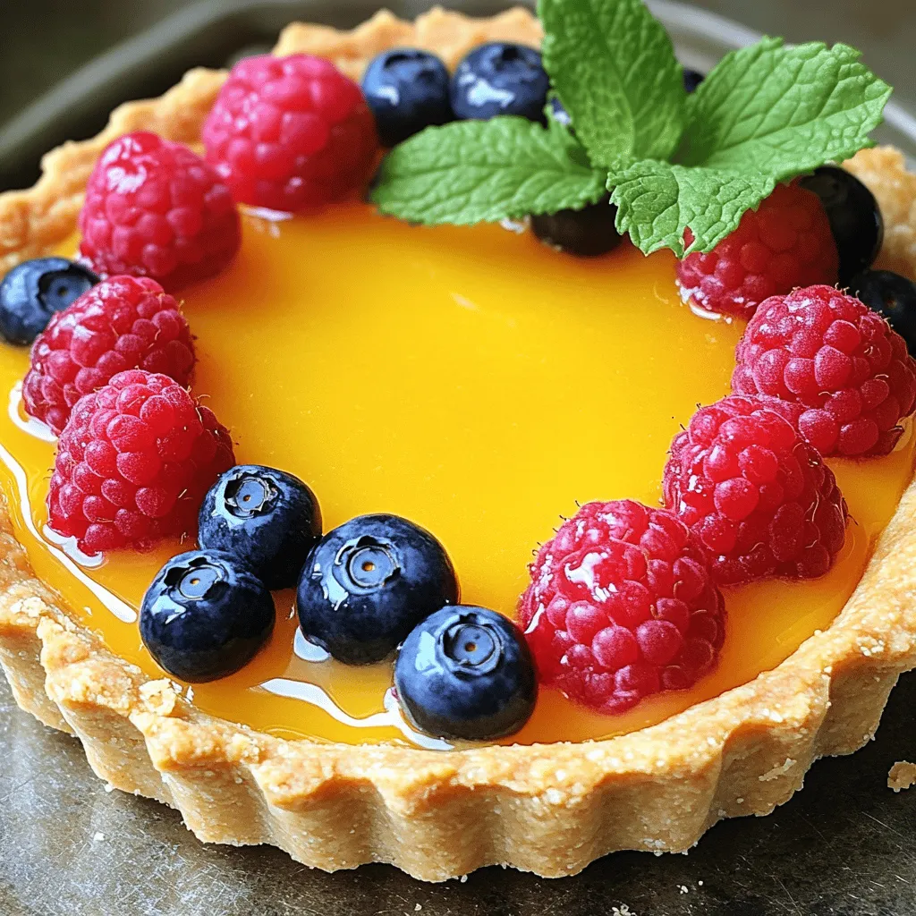 Lemon Curd Tart Delightful and Easy Recipe Guide