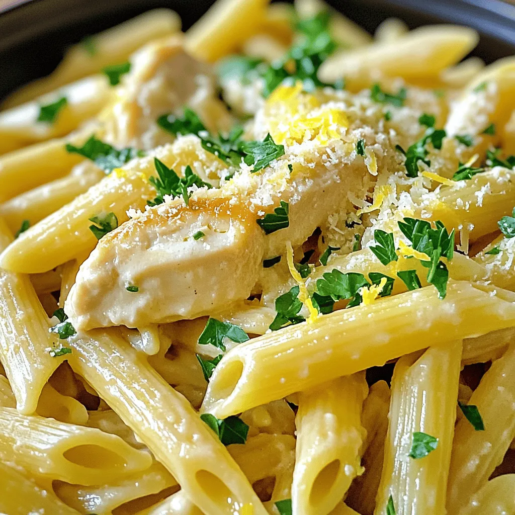 Minute Garlic Butter Chicken Pasta Simple and Tasty Dish
