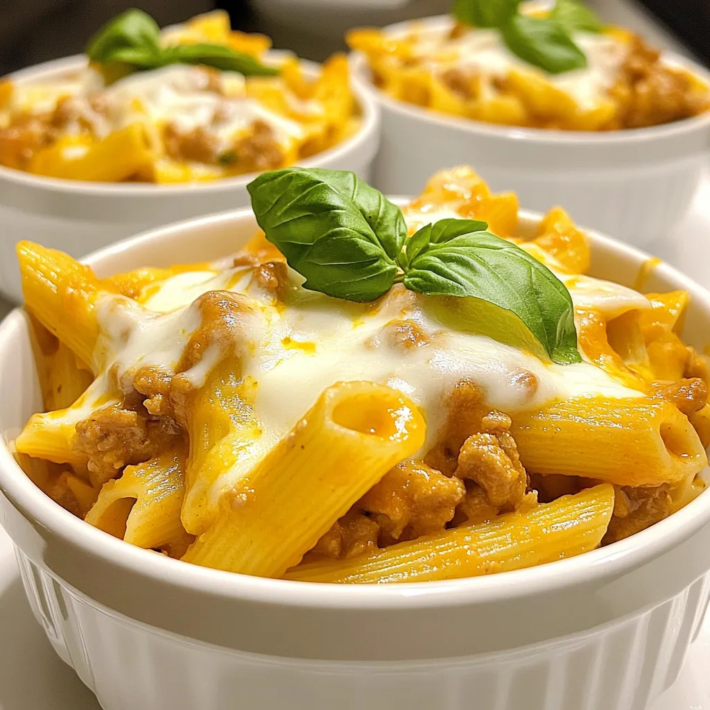 Cheesy Ground Turkey Pasta Flavors That Delight