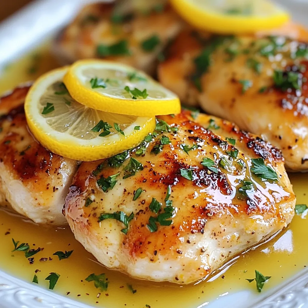 Lemon Butter Chicken Juicy and Flavorful Delight
