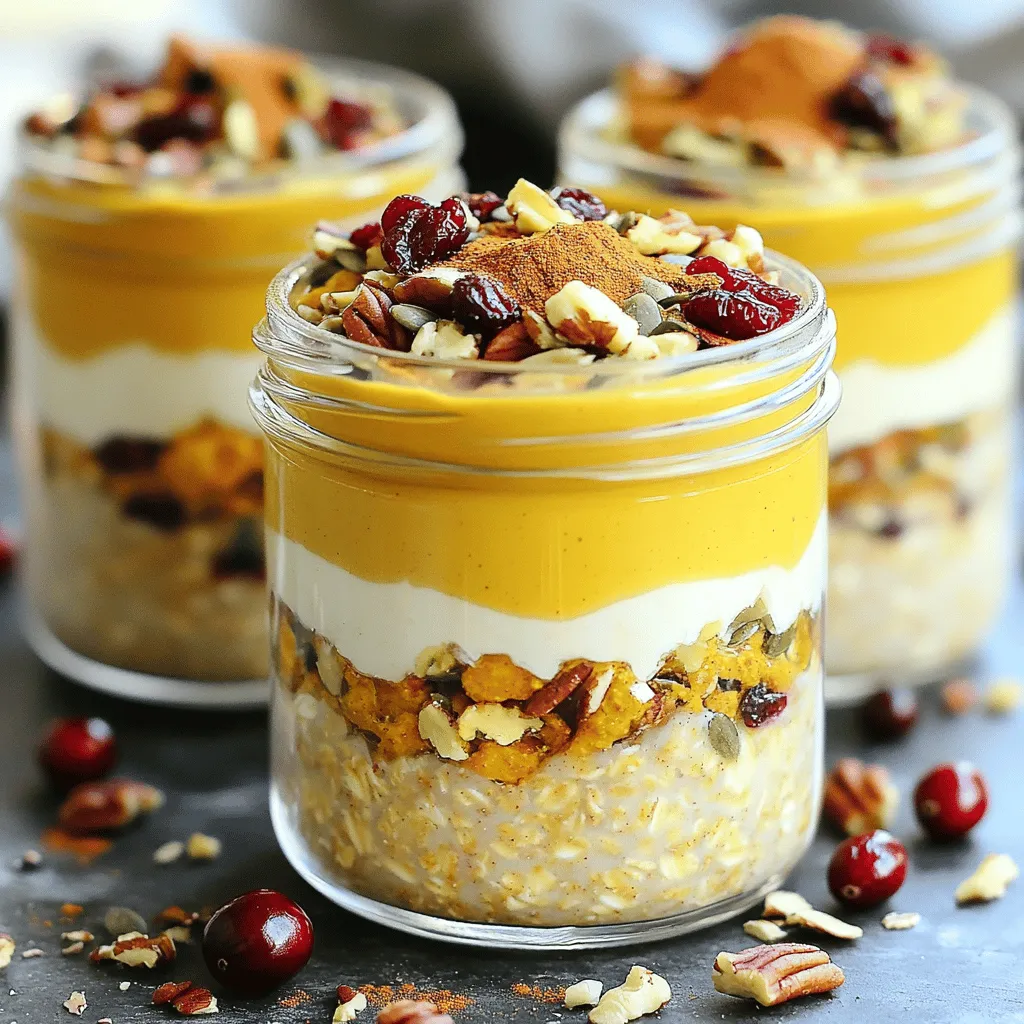 Pumpkin Spice Overnight Oats Delicious and Easy Recipe