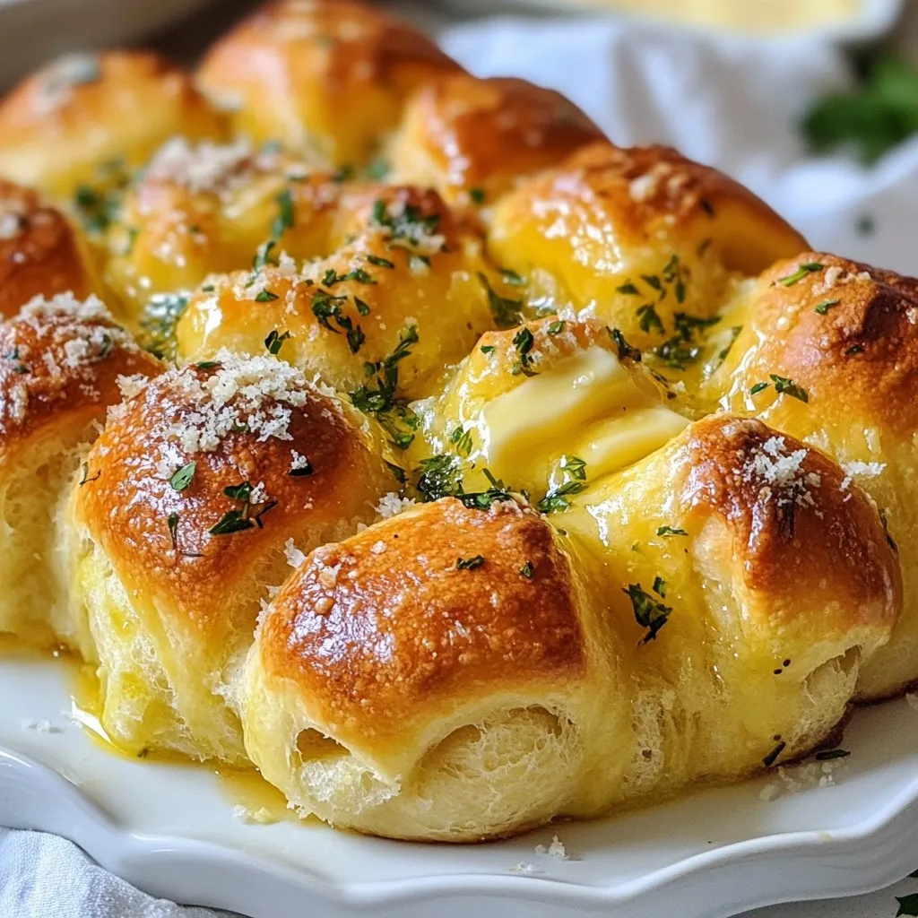 Garlic Herb Pull-Apart Bread Easy and Flavorful Recipe