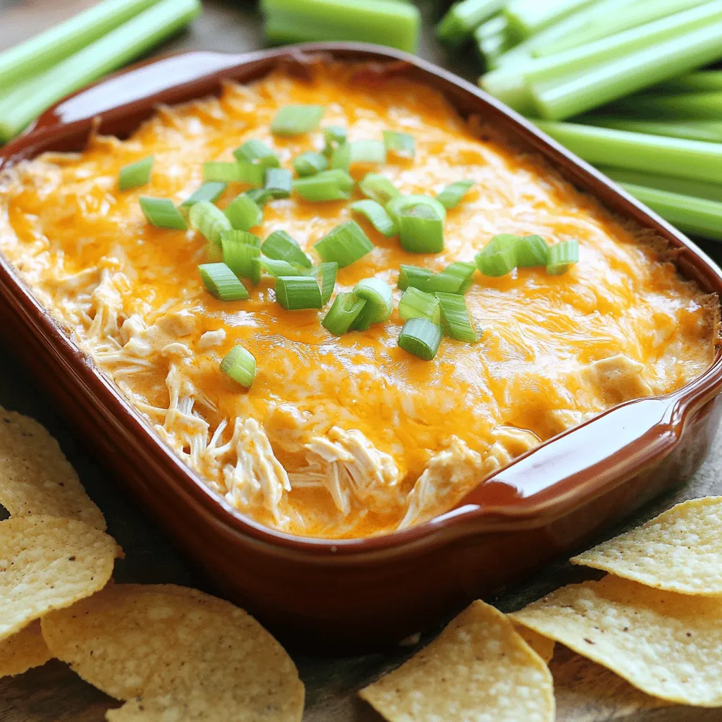Buffalo Chicken Dip Delicious and Easy Recipe