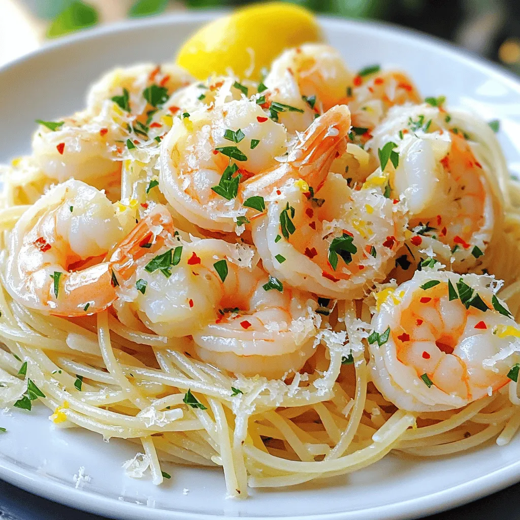Easy Garlic Shrimp Scampi Tasty and Quick Dinner