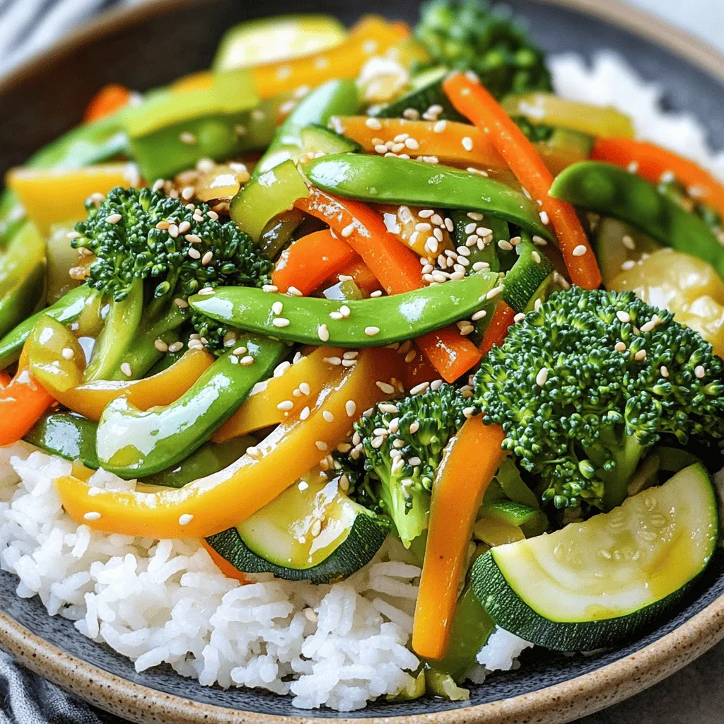 Easy Veggie Stir Fry Quick and Healthy Dinner Recipe