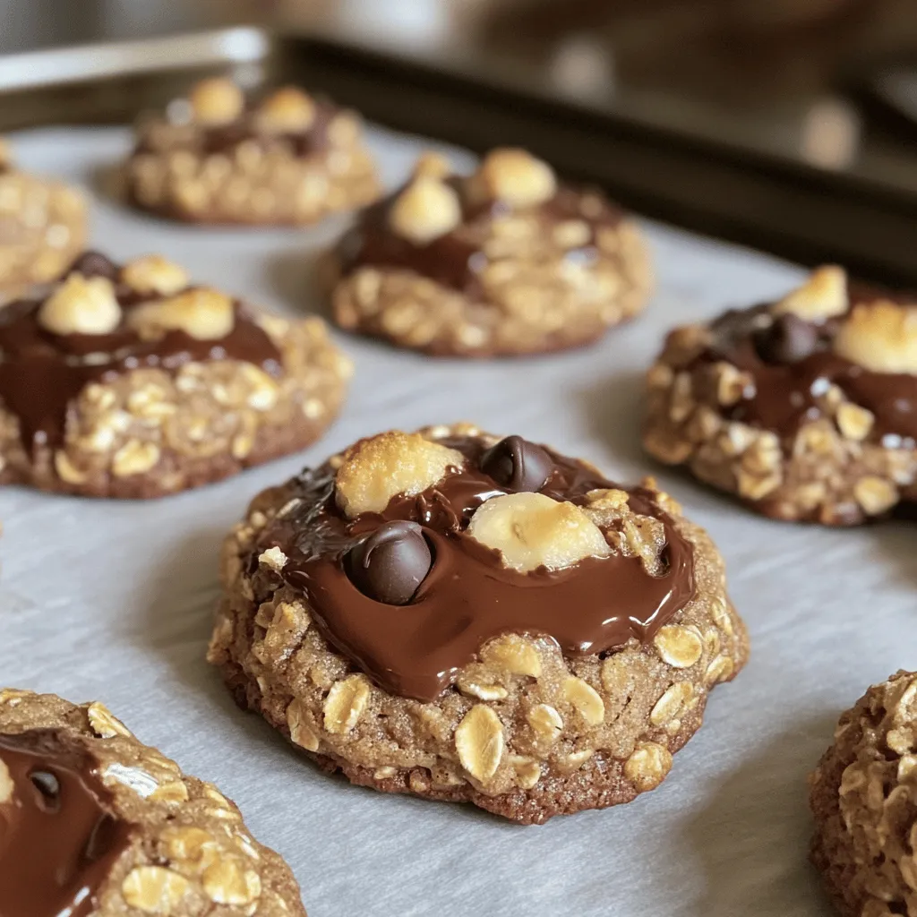 Chocolate Banana Oat Cookies Simple Nutritious Treat