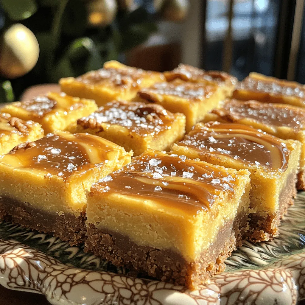 Brown Butter Caramel Pecan Blondies Irresistible Treat