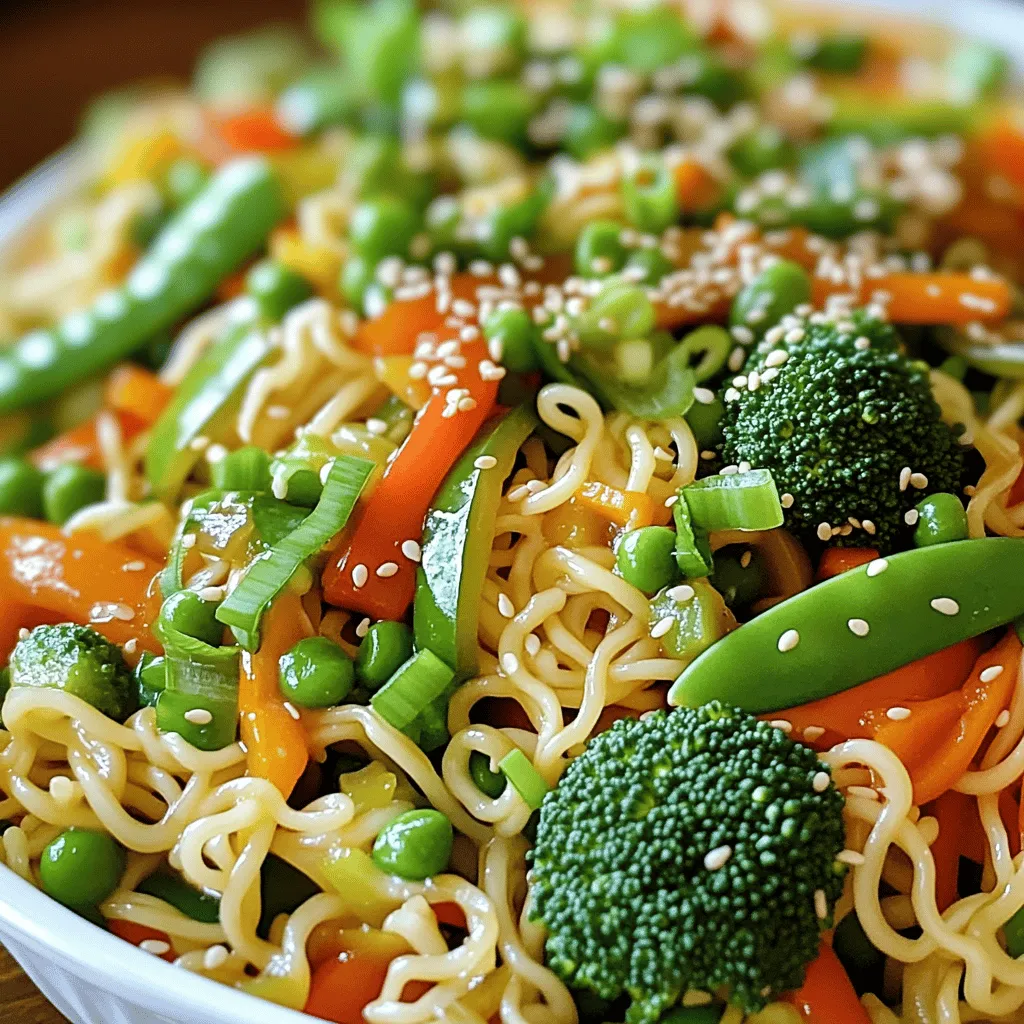 Flavorful Vegetable Lo Mein Quick and Easy Recipe
