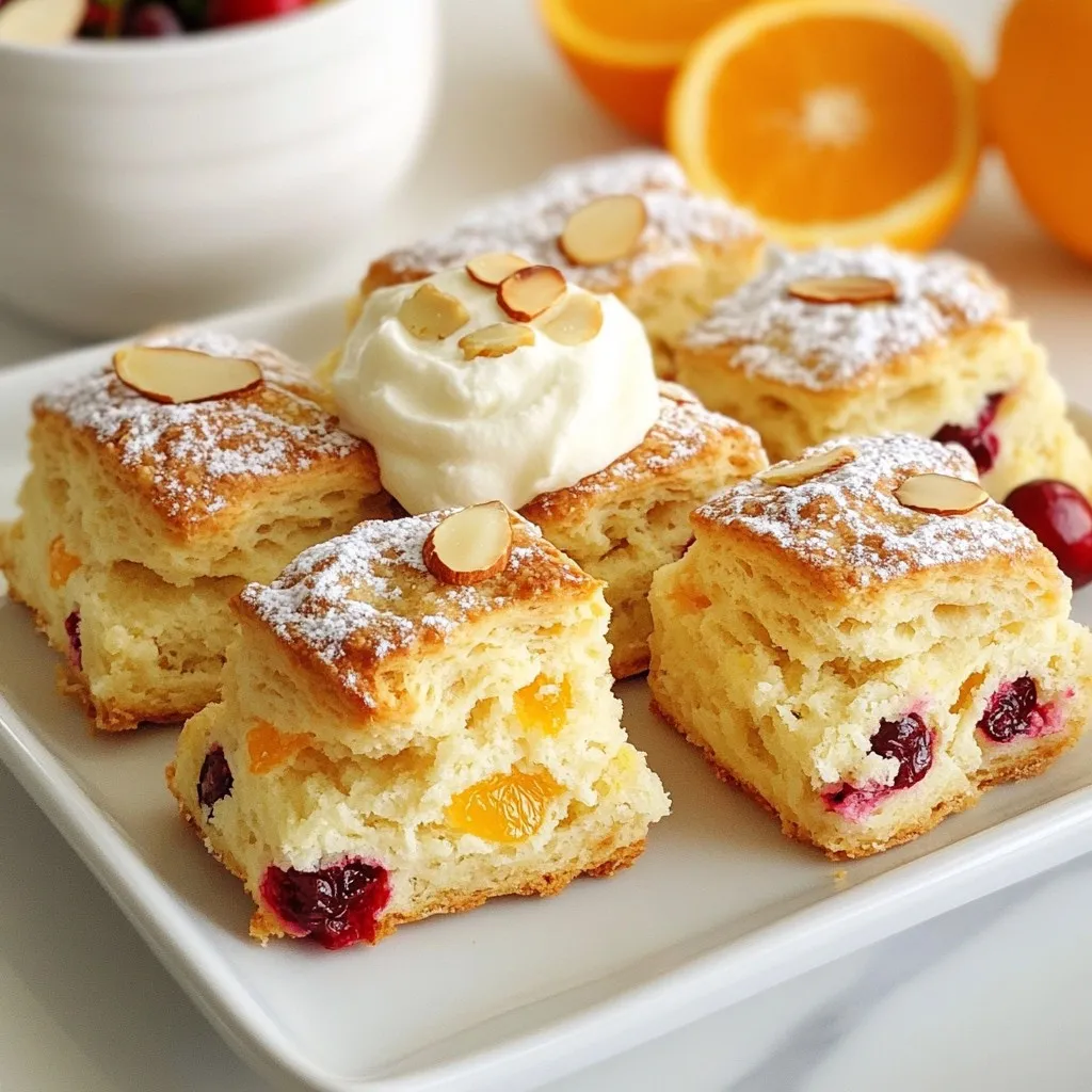 Cranberry Orange Scones Delightful and Easy Recipe