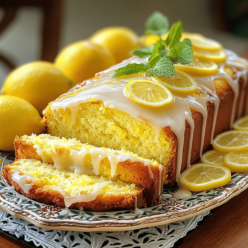 Easy Lemon Loaf Cake Simple and Tasty Recipe Guide