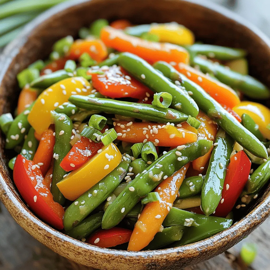 - 1 cup snap peas, trimmed - 1 cup bell peppers (red and yellow), sliced into thin strips - 1 cup asparagus, cut into 1-inch segments - 1 cup baby carrots, sliced into rounds - 1 medium zucchini, sliced into half-moons